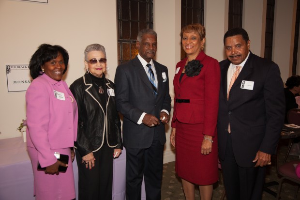 Pam Webb, Irene Graham, Wilbert Allen, Pat Jones, Dr. Don Neighbors